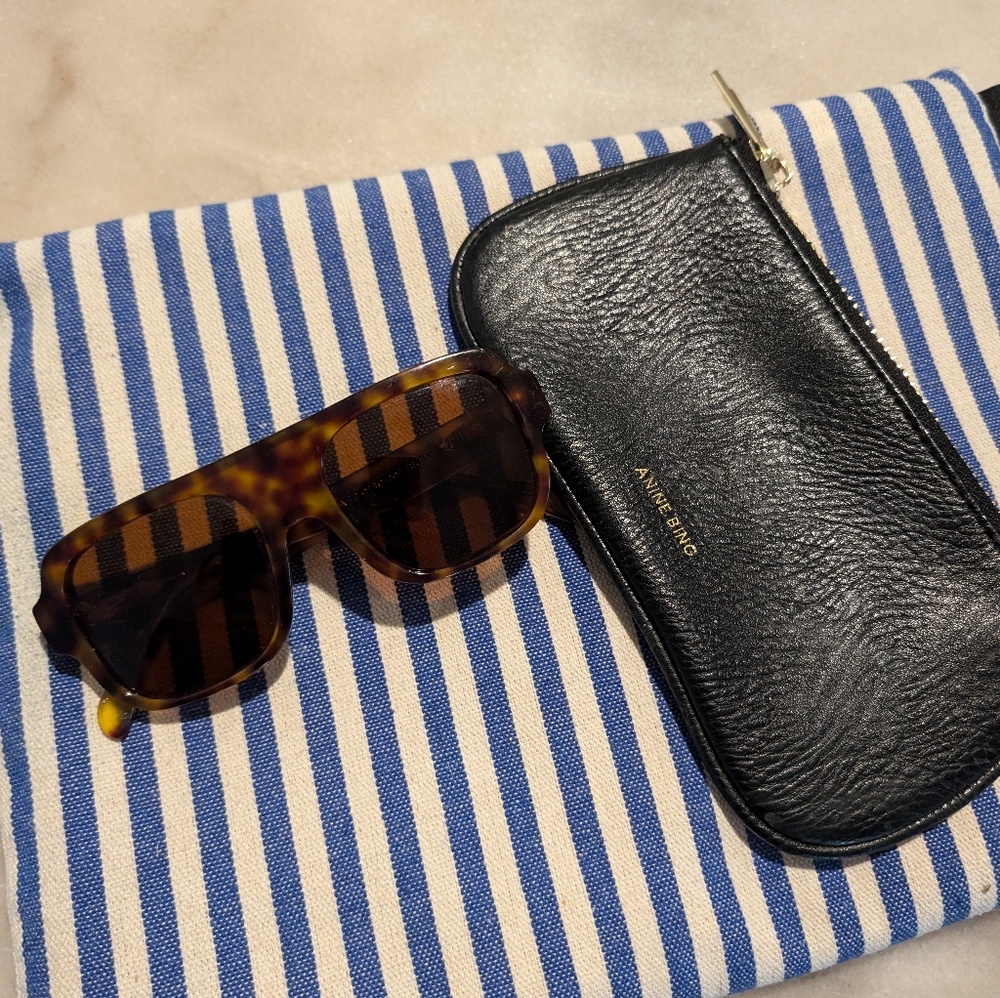 Anine Bing Sicily Sunglasses TORTOISE
